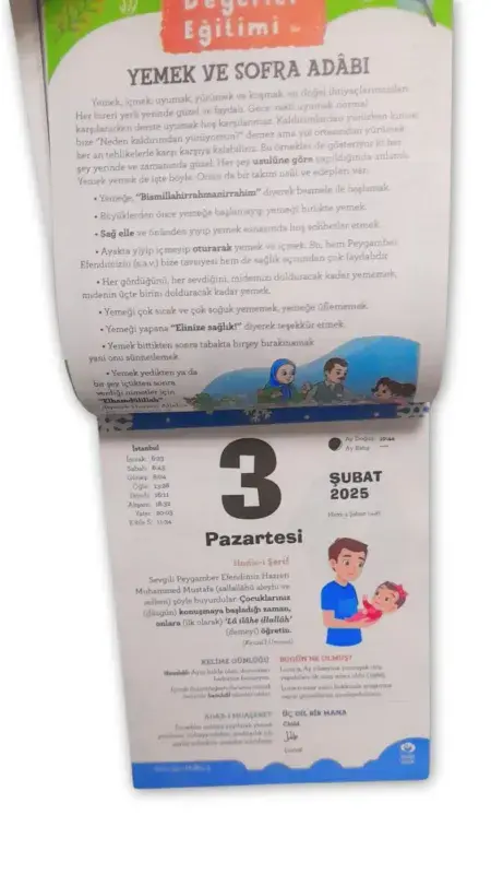 2025 Fazilet Çocuk Takvimi - İstanbul - 3