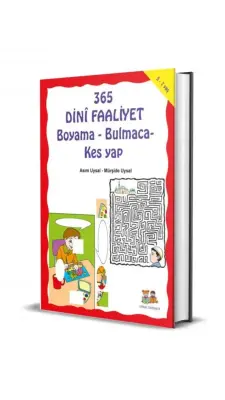 365 Gün Dini Faaliyet - Boyama - Bulmaca - Kes Yap - Uysal Yayıncılık (1)