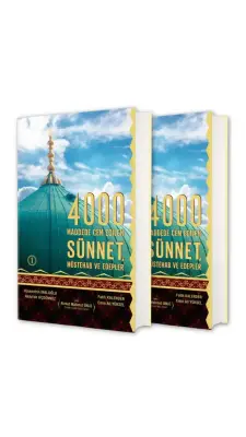 4000 Sünnet Müstehab Ve Edepler 2 Cilt Takım - 4