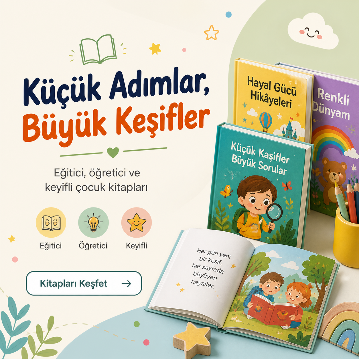 Küçük adımlar, büyük keşifler