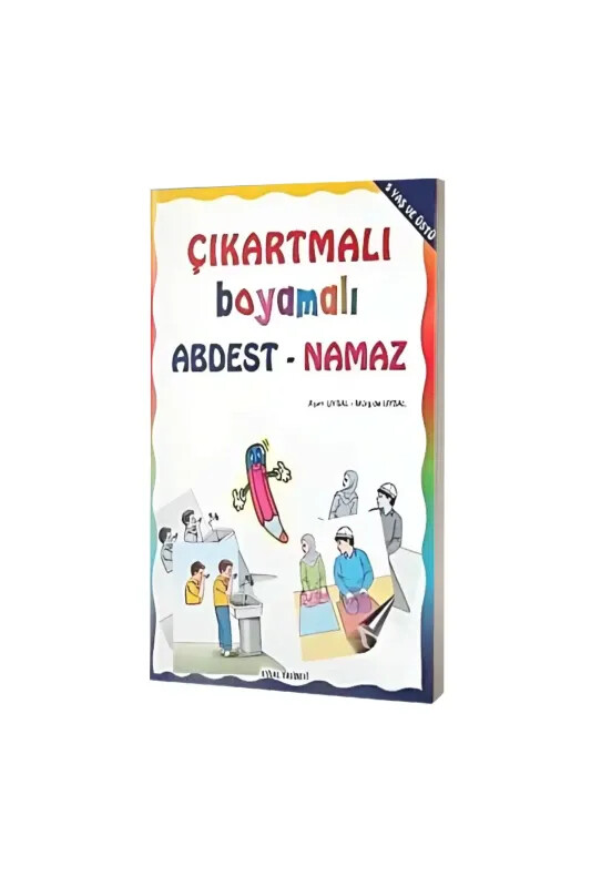 Abdest - Namaz - Boyamalı Çıkartmalı - Uysal Yayıncılık