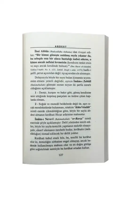 Abdest Risalesi - 3