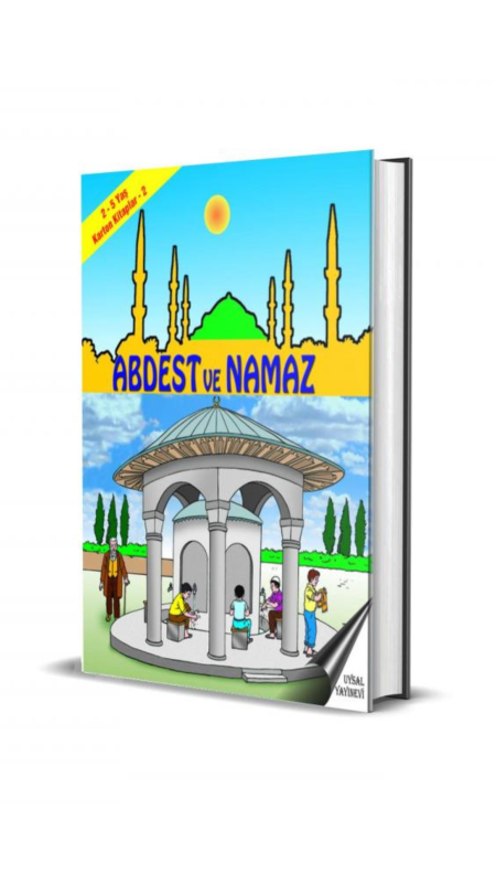 Abdest ve Namaz - Karton Kitap 2 - 2-5 Yaş - 2