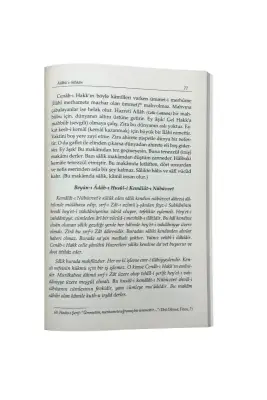 Adabüs Salikan Müridlerin Edepleri ve Seyri Sülük - 3