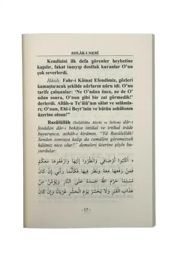 Ahlakı Nebi - 4