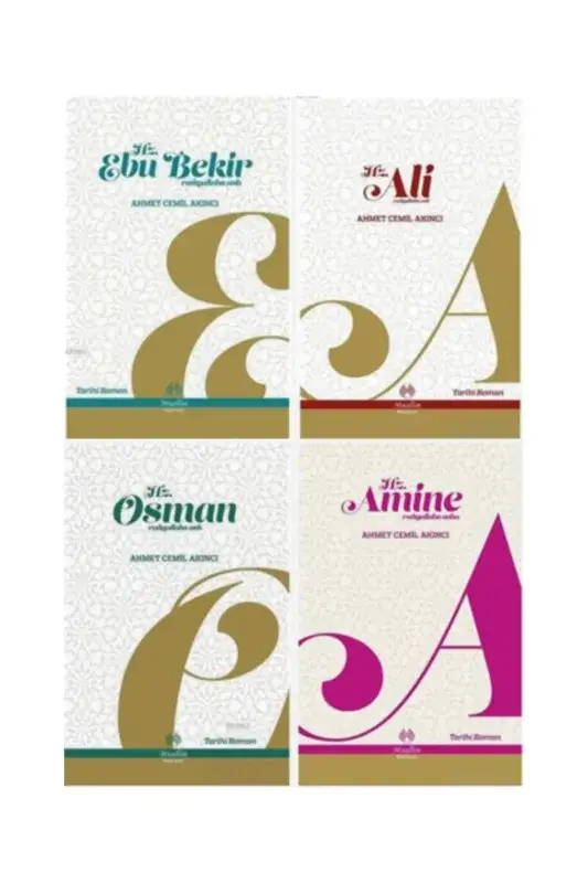 Ahmet Cemil Akıncı Tarihi Roman 4 Kitap Set - 2