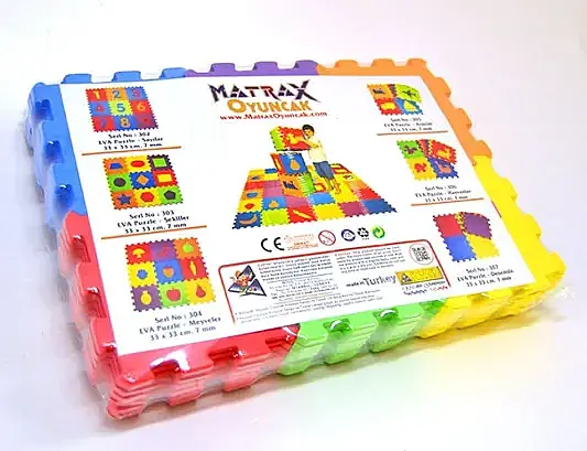 Akçiçek Matrax 12 mm x 12 mm Harfler ve Sayılar - 8