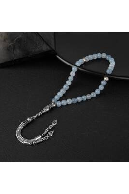 Akuamarin Doğal Taş Tesbih 33lük - 6mm - 3