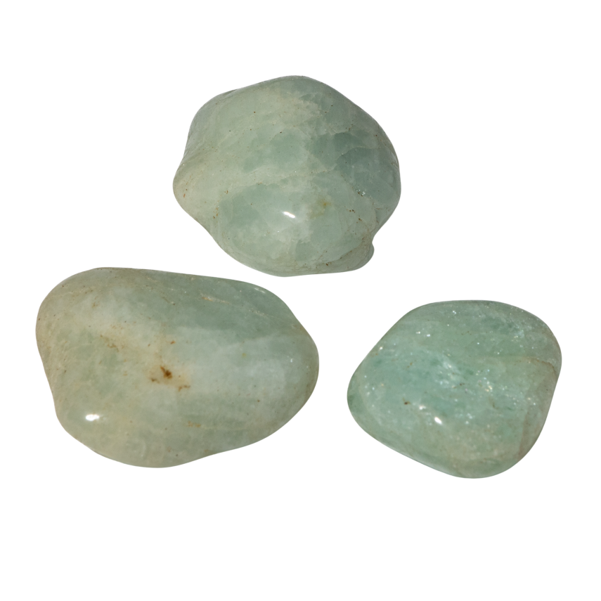 Akuamarin Doğal Taş Tımbıl El Taşı - 2