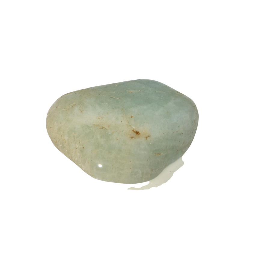 Akuamarin Doğal Taş Tımbıl El Taşı - 3