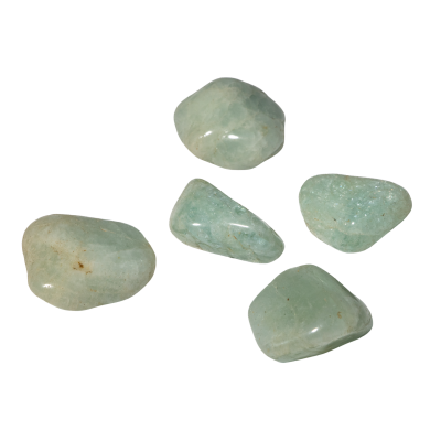 Akuamarin Doğal Taş Tımbıl El Taşı - 4