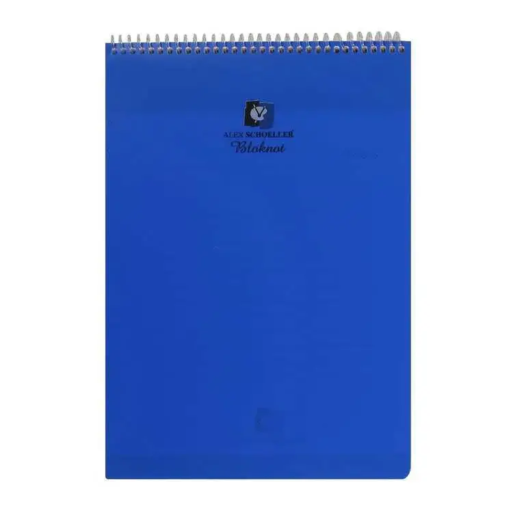 Alex Schoeller Dik Defter Kareli 80 Yp A4 Spiralli Pp Kapak - 2