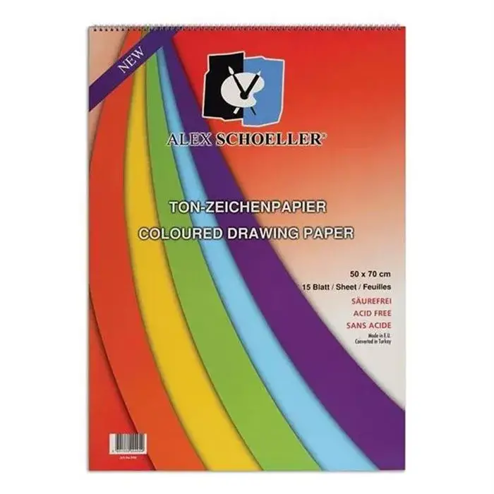 Alex Schoeller Fon Kartonlu Defter 15 Yp 35x50 120 Gr - 1