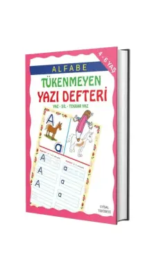 Alfabe Tükenmeyen Yazı Defteri - 4-7 Yaş - Uysal Yayıncılık