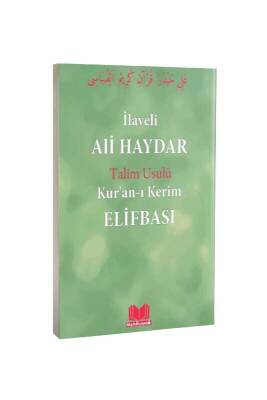 Ali Haydar Elifbası Talim Usulü - Kitapkalbi Yayıncılık