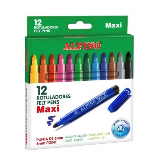 Alpino Maxi Keçeli Kalem 12 Li - 1
