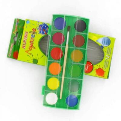 Alpino Sulu Boya Fırça Hediyeli 12 Li - 2