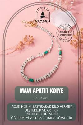 Altın Rutilli Kuvars Doğal Taş Rose Gümüş Oval Kolye - 2