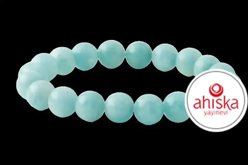 Amazonit 10mm Doğal Taş Bileklik - 1