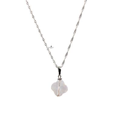 Ametist Doğal Taş Gümüş Yıldız Kolye - Osmanlı Doğaltaş