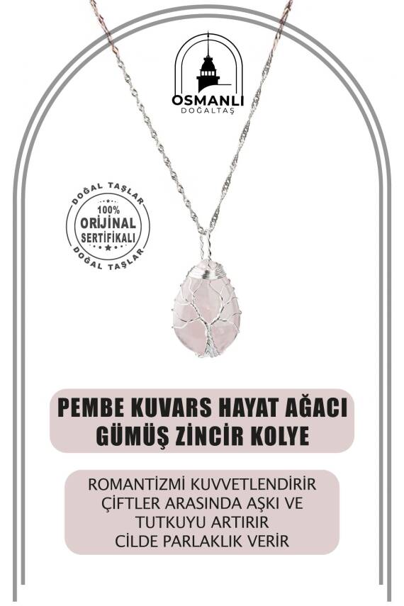 Ametist Doğal Taş Gümüş Yıldız Kolye - 4