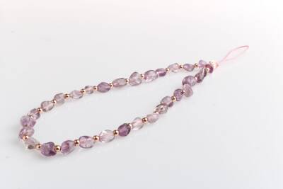 Ametist Doğal Taş Telefon İpi - Osmanlı Doğaltaş