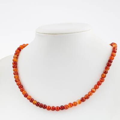 Ametrin 6 mm Dizi Doğal Taş Kolye - 3