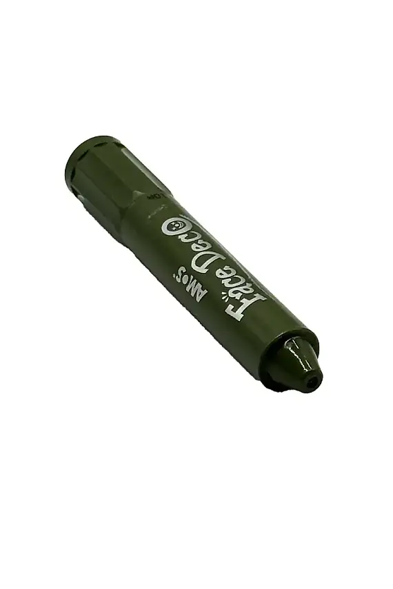 Amos Face Deco Haki Yüz Boyası 12 ml Ruj Uç - 1