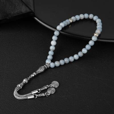Anjelit Doğal Taş Tesbih 33lük - 6mm - Osmanlı Doğaltaş