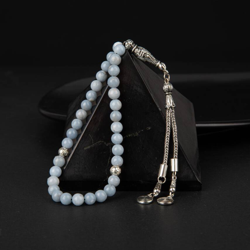 Anjelit Doğal Taş Tesbih 33lük - 6mm - 3