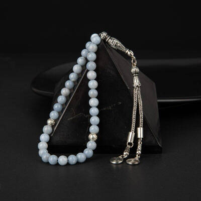 Anjelit Doğal Taş Tesbih 33lük - 8mm - Osmanlı Doğaltaş