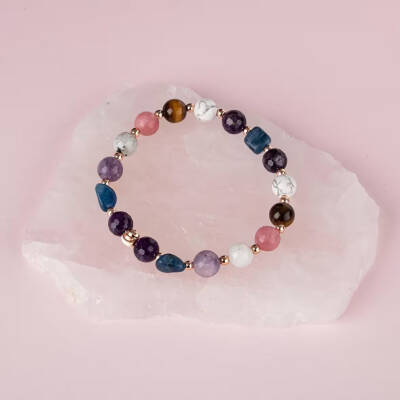 Anksiyete Doğal Taş Bileklik - 4