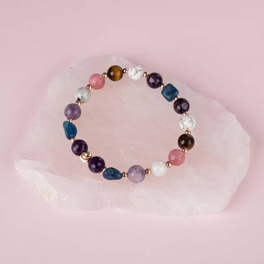 Anksiyete Doğal Taş Bileklik - 4