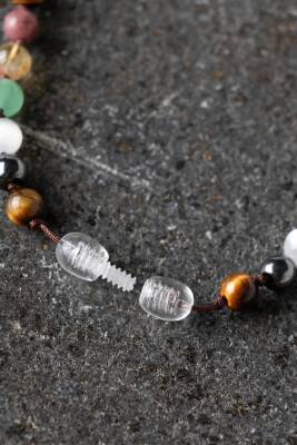 Anne Kolye Doğal Taş Kolye - 5