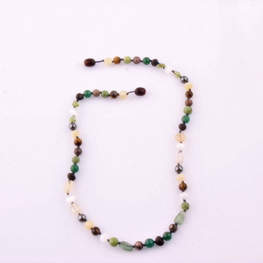 Anne Kolye Doğal Taş Kolye - 4