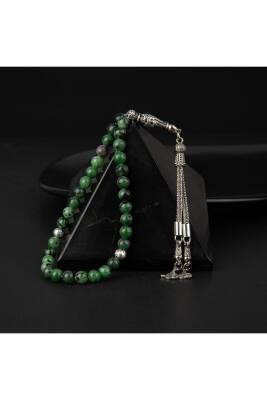 Anyolit Doğal Taş Tesbih 33lük - 6mm - Osmanlı Doğaltaş