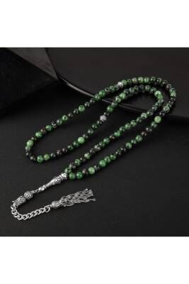 Anyolit Doğal Taş Tesbih 99luk - 6mm - 3