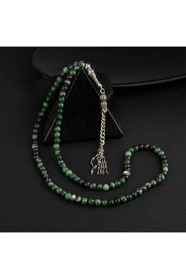 Anyolit Doğal Taş Tesbih 99luk - 6mm - 5