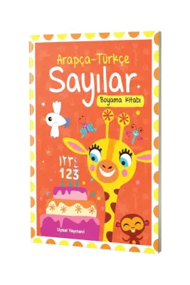Arapça Türkçe Sayılar Boyama Kitabı - Uysal Yayıncılık (1)