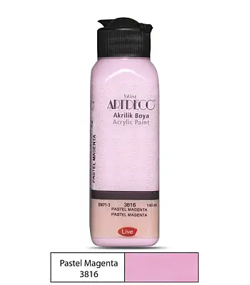 Artdeco Akrilik 140 ml Pastel Magenta - 1