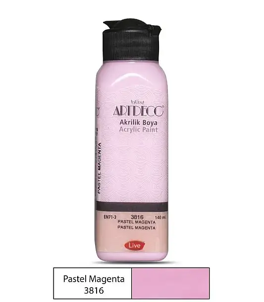 Artdeco Akrilik 140 ml Pastel Magenta - 1