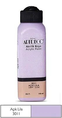 Artdeco Akrilik Boya 140 ml Açık Lila - 1