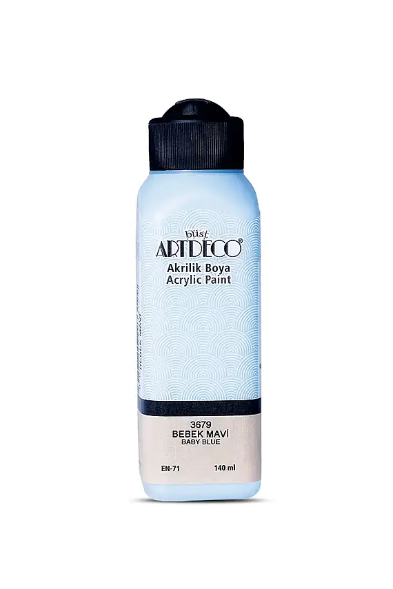 Artdeco Akrilik Boya 140 ml Bebe Mavi - 1
