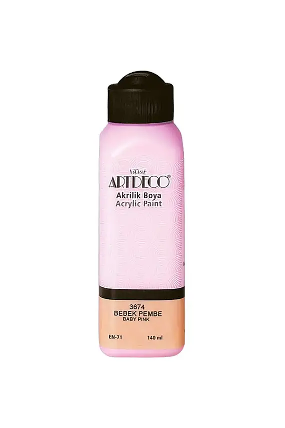 Artdeco Akrilik Boya 140 ml Bebe Pembe - 1