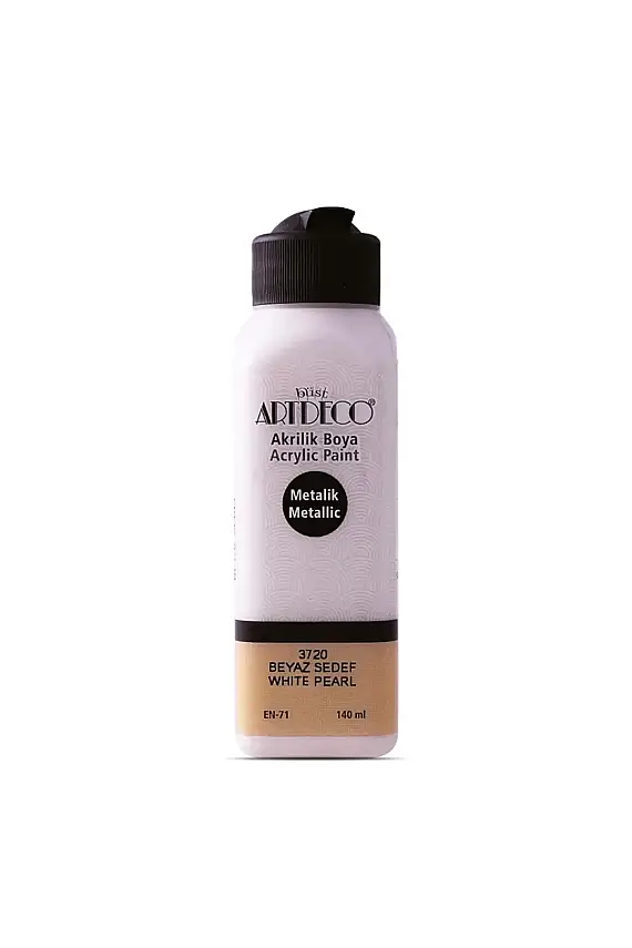 Artdeco Akrilik Boya 140 ml Beyaz Sedef - 1