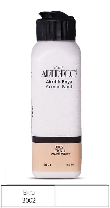 Artdeco Akrilik Boya 140 ml Ekru - 2