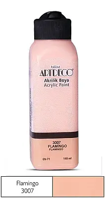 Artdeco Akrilik Boya 140 ml Flamingo - 1