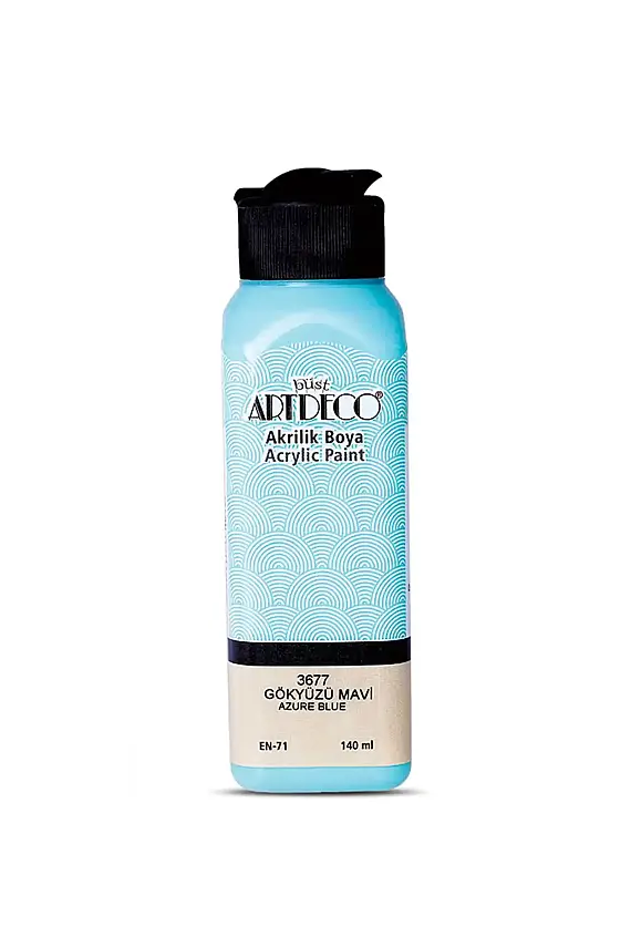 Artdeco Akrilik Boya 140 ml Gökyüzü Mavi - 1