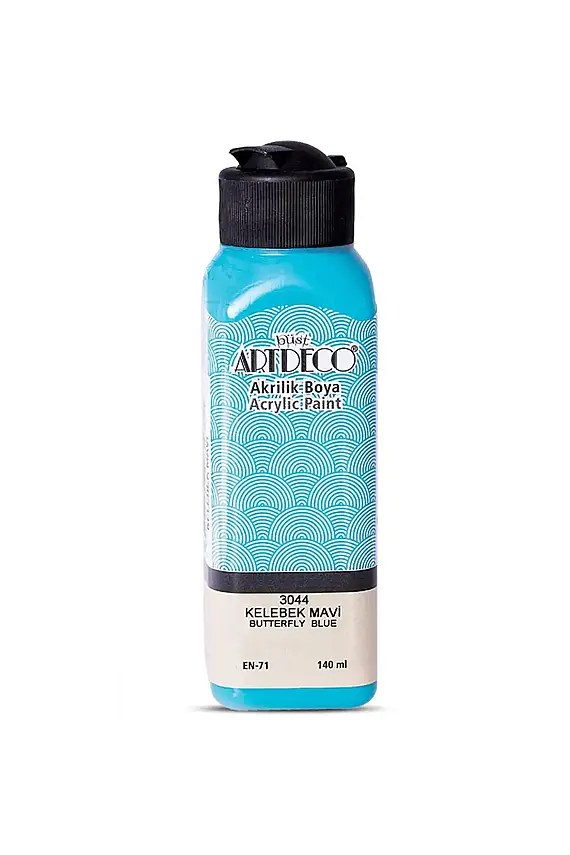 Artdeco Akrilik Boya 140 ml Kelebek Mavi - 1