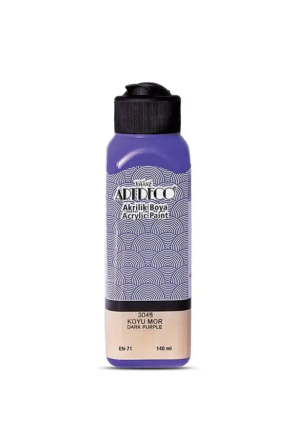 Artdeco Akrilik Boya 140 ml Koyu Mor - 1